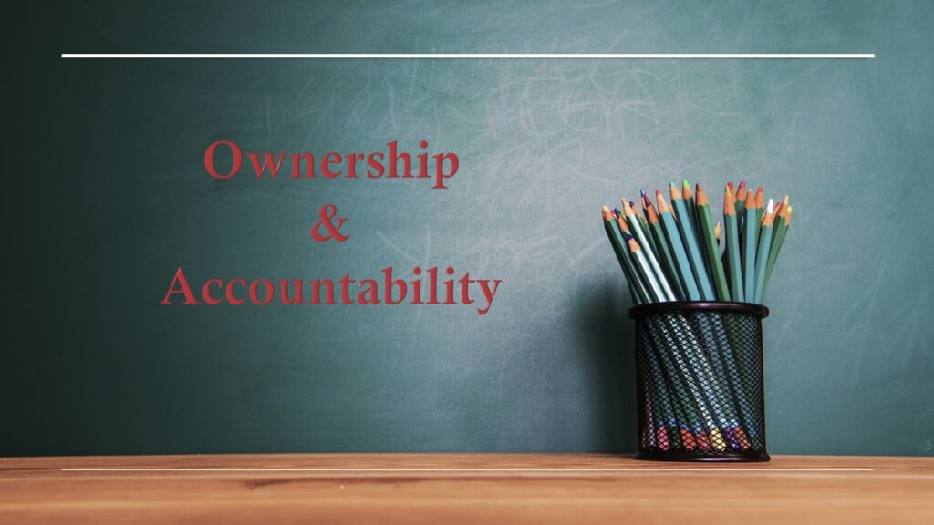 Ownership and Accountability Free PPT Template