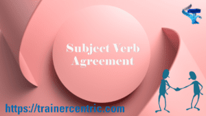 subject-verb agreement