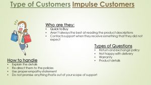 Impulse customers