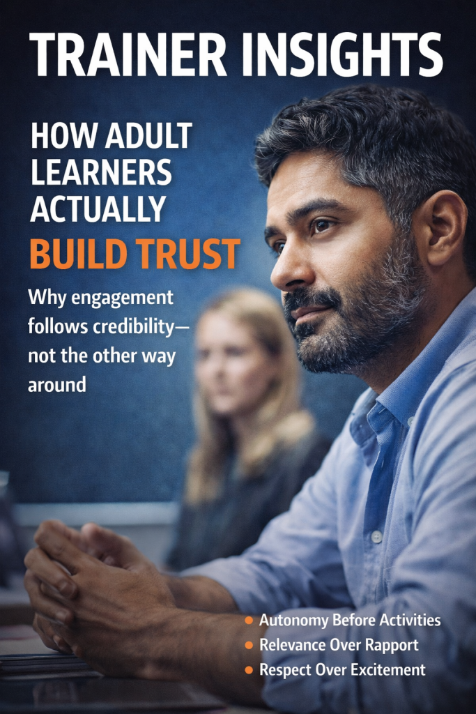 How Adult Learners Build Trust