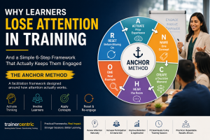 learner engagement training, facilitation framework, how to keep learners engaged, training facilitation techniques, corporate training engagement