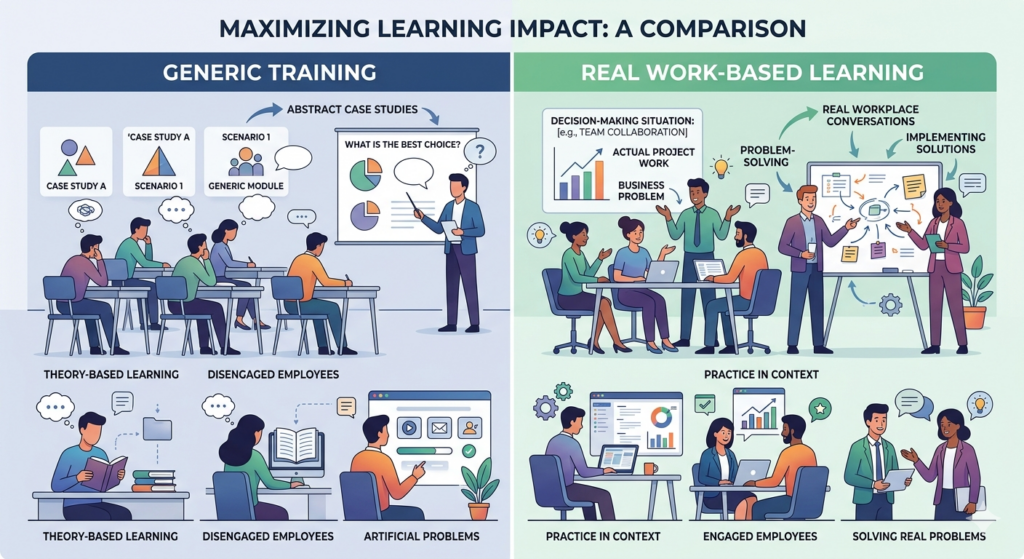 real work based learning examples, The Bridge Framework