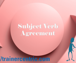 subject-verb agreement